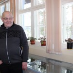 Перти Хюваринен - создатель макета Паанаярви